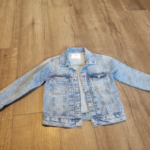 Zara Light Blue Kids Jean Jacket